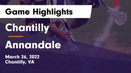 Chantilly  vs Annandale  Game Highlights - March 26, 2022