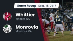 Recap: Whittier  vs. Monrovia  2017