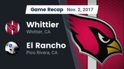 Recap: Whittier  vs. El Rancho  2017
