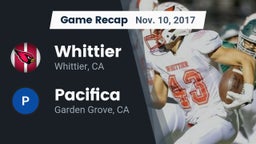 Recap: Whittier  vs. Pacifica  2017