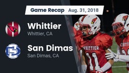 Recap: Whittier  vs. San Dimas  2018