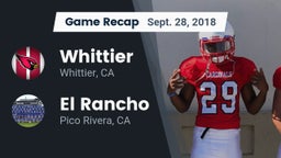 Recap: Whittier  vs. El Rancho  2018