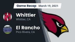 Recap: Whittier  vs. El Rancho  2021