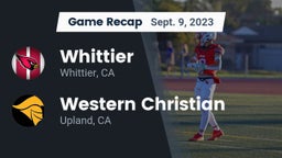 Recap: Whittier  vs. Western Christian  2023