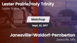 Matchup: Lester Prairie/Holy  vs. Janesville-Waldorf-Pemberton  2017