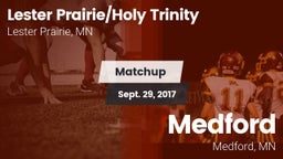 Matchup: Lester Prairie/Holy  vs. Medford  2017