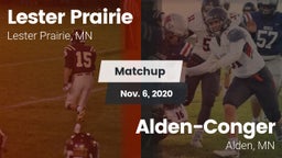 Matchup: Lester Prairie vs. Alden-Conger  2020
