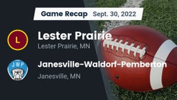 Recap: Lester Prairie  vs. Janesville-Waldorf-Pemberton  2022