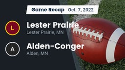 Recap: Lester Prairie  vs. Alden-Conger  2022