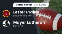 Recap: Lester Prairie  vs. Mayer Lutheran  2023