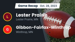 Recap: Lester Prairie  vs. Gibbon-Fairfax-Winthrop  2023