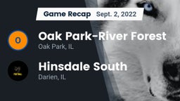 Recap: Oak Park-River Forest  vs. Hinsdale South  2022