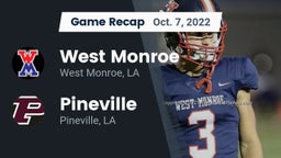 Recap: West Monroe  vs. Pineville  2022