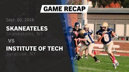 Recap: Skaneateles  vs. Institute of Tech  2016