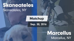 Matchup: Skaneateles vs. Marcellus  2016