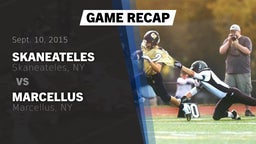 Recap: Skaneateles  vs. Marcellus  2015