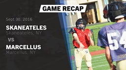 Recap: Skaneateles  vs. Marcellus  2016