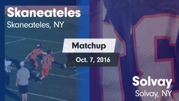 Matchup: Skaneateles vs. Solvay  2016