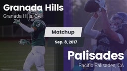 Matchup: Granada Hills vs. Palisades  2017