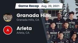 Recap: Granada Hills  vs. Arleta  2021