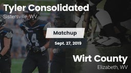 Matchup: Tyler vs. Wirt County  2019