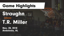 Straughn  vs T.R. Miller  Game Highlights - Nov. 28, 2018