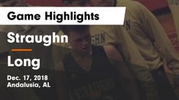 Straughn  vs Long  Game Highlights - Dec. 17, 2018