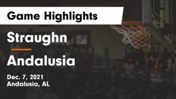 Straughn  vs Andalusia Game Highlights - Dec. 7, 2021