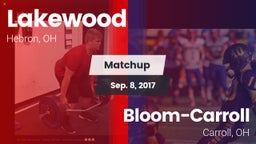Matchup: Lakewood vs. Bloom-Carroll  2017