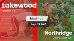Matchup: Lakewood vs. Northridge  2017