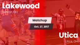 Matchup: Lakewood vs. Utica  2017