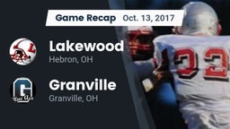 Recap: Lakewood  vs. Granville  2017