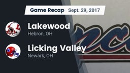 Recap: Lakewood  vs. Licking Valley  2017