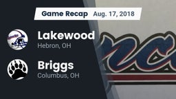 Recap: Lakewood  vs. Briggs  2018