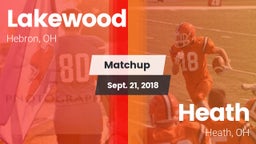 Matchup: Lakewood vs. Heath  2018