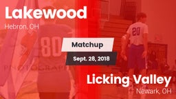 Matchup: Lakewood vs. Licking Valley  2018