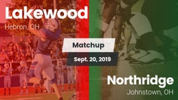 Matchup: Lakewood vs. Northridge  2019