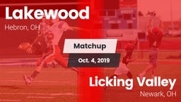 Matchup: Lakewood vs. Licking Valley  2019