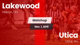 Matchup: Lakewood vs. Utica  2019