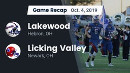 Recap: Lakewood  vs. Licking Valley  2019