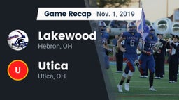 Recap: Lakewood  vs. Utica  2019