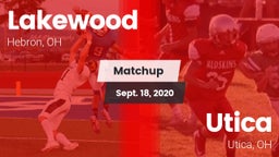 Matchup: Lakewood vs. Utica  2020