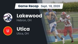 Recap: Lakewood  vs. Utica  2020