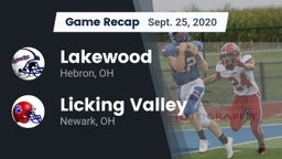 Recap: Lakewood  vs. Licking Valley  2020