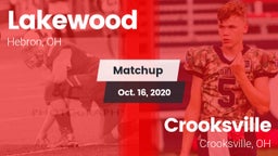 Matchup: Lakewood vs. Crooksville  2020