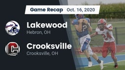 Recap: Lakewood  vs. Crooksville  2020
