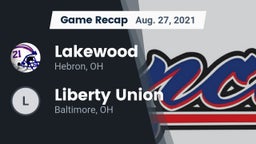 Recap: Lakewood  vs. Liberty Union  2021