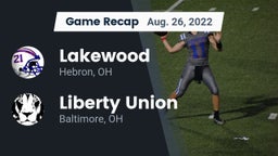 Recap: Lakewood  vs. Liberty Union  2022