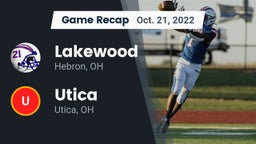Recap: Lakewood  vs. Utica  2022