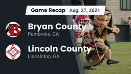 Recap: Bryan County  vs. Lincoln County  2021